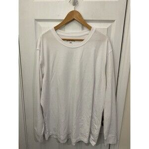 Eddie Bauer Men's XXL White Long Sleeve Shirt